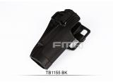 FMA CQC Serpa Holster 1911 Government Polymer BK TB1155-BK